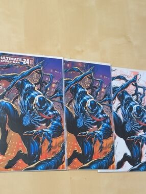 Ultimate Spider-Man #24 Kirkham Trade Dress & Virgin Variant  Set/FREE Shipping